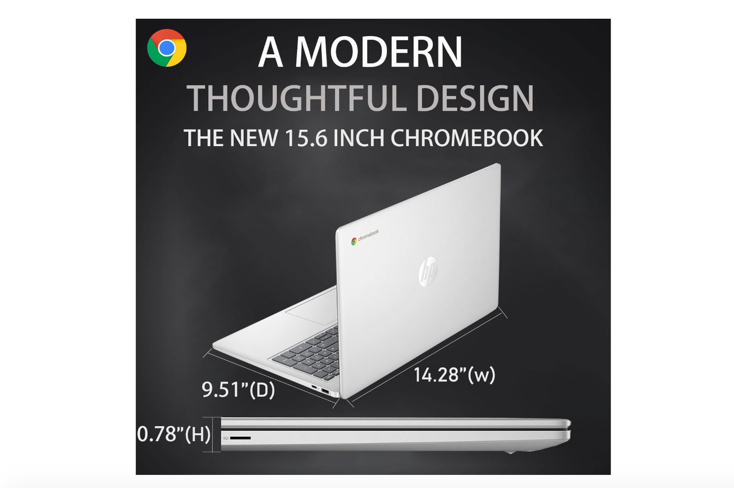 HP - 15.6" Chromebook