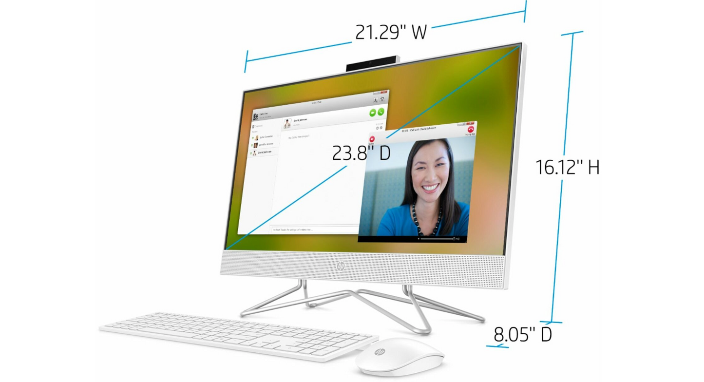 HP - 24" Touch-Screen All-In-One - Intel Core i3