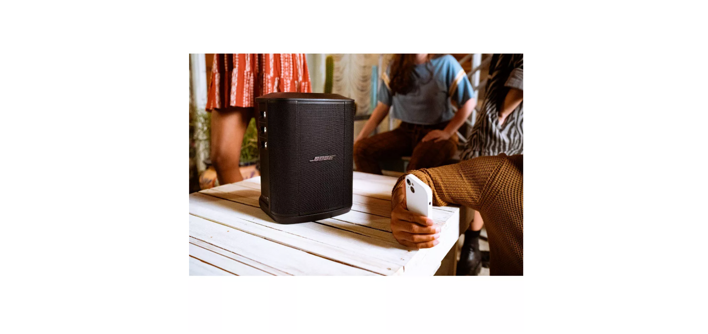 Bose - S1 Pro+ Portable Wireless PA System - Black