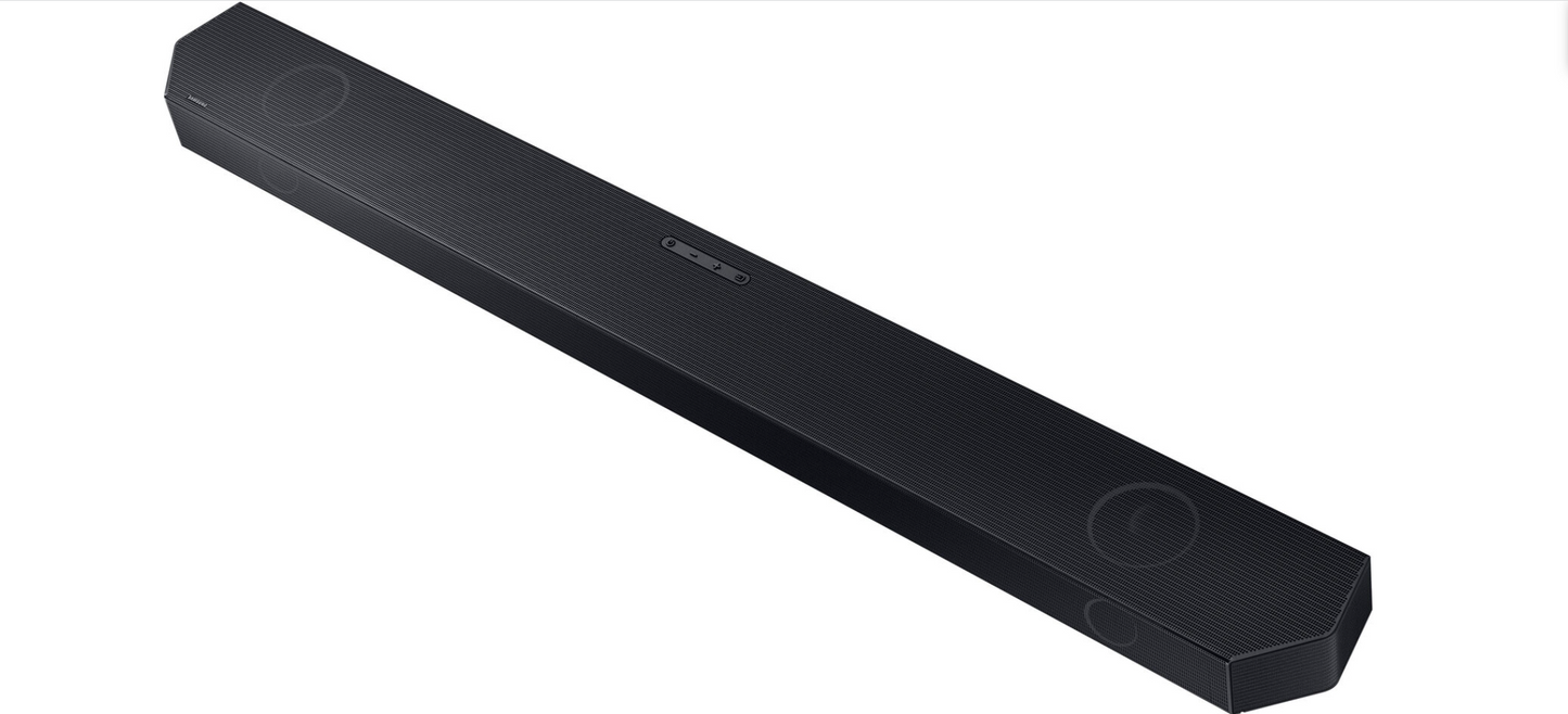 Samsung - Q series 5.1.2ch Wireless Dolby Atmos Soundbar w/ Q Symphony - Titan Black