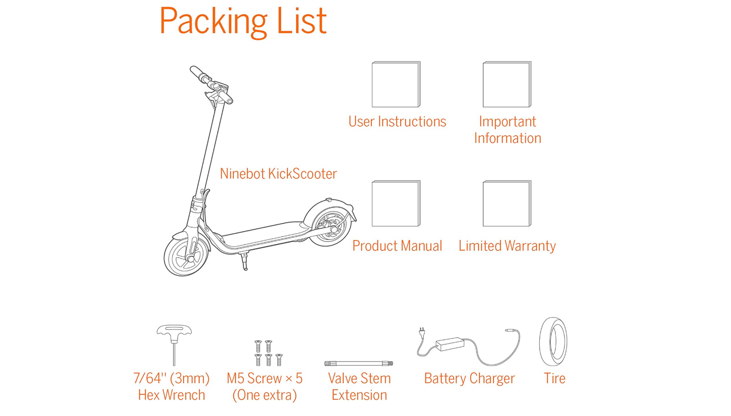 Segway - F30 Electric Kick Scooter w/ 18.6 Max Operating Range & 15.5mph Max Speed - Gray