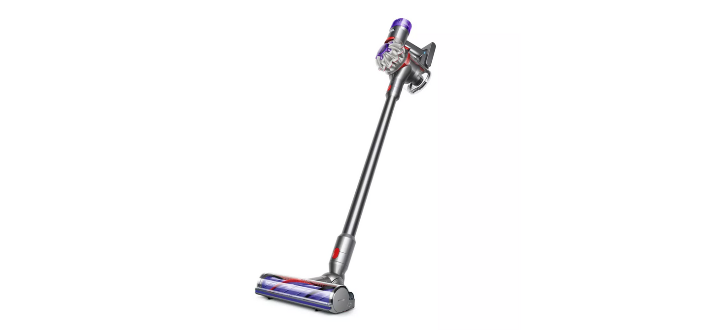 Dyson - V8 Cordless Vacuum - Silver/Nickel