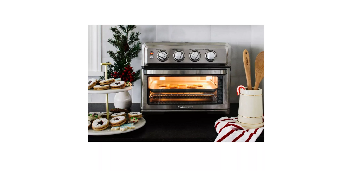 Cuisinart - Air Fryer Toaster Oven with Grill - Stainless Steel