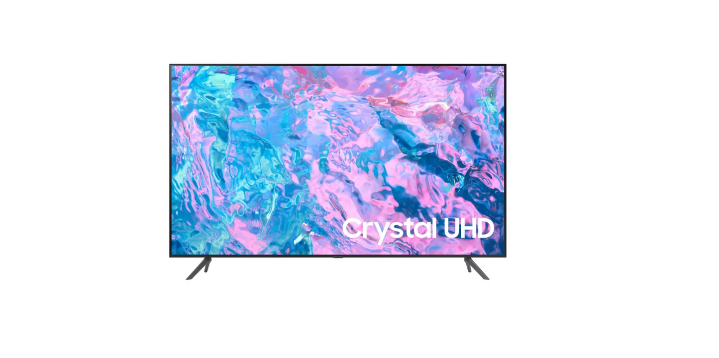 Samsung - 43” Class CU7000 Crystal UHD 4K Smart Tizen TV