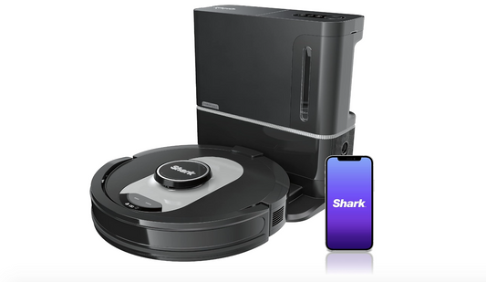 Shark - AI Ultra Robot Vacuum with Matrix Clean, Home Mapping, HEPA Bagless Self Empty Base, WiFI Connected - Black