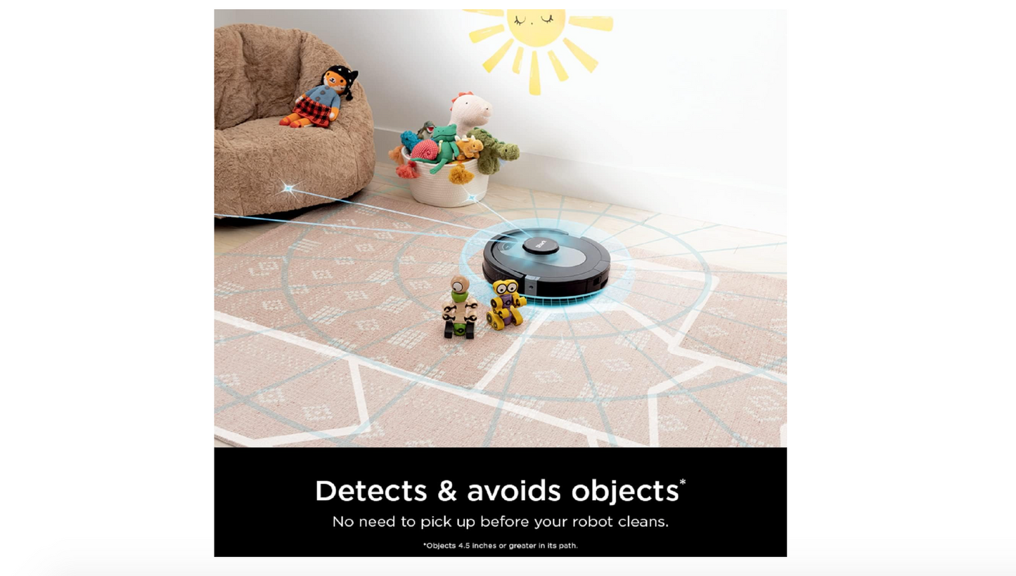 Shark - AI Ultra Robot Vacuum with Matrix Clean, Home Mapping, HEPA Bagless Self Empty Base, WiFI Connected - Black