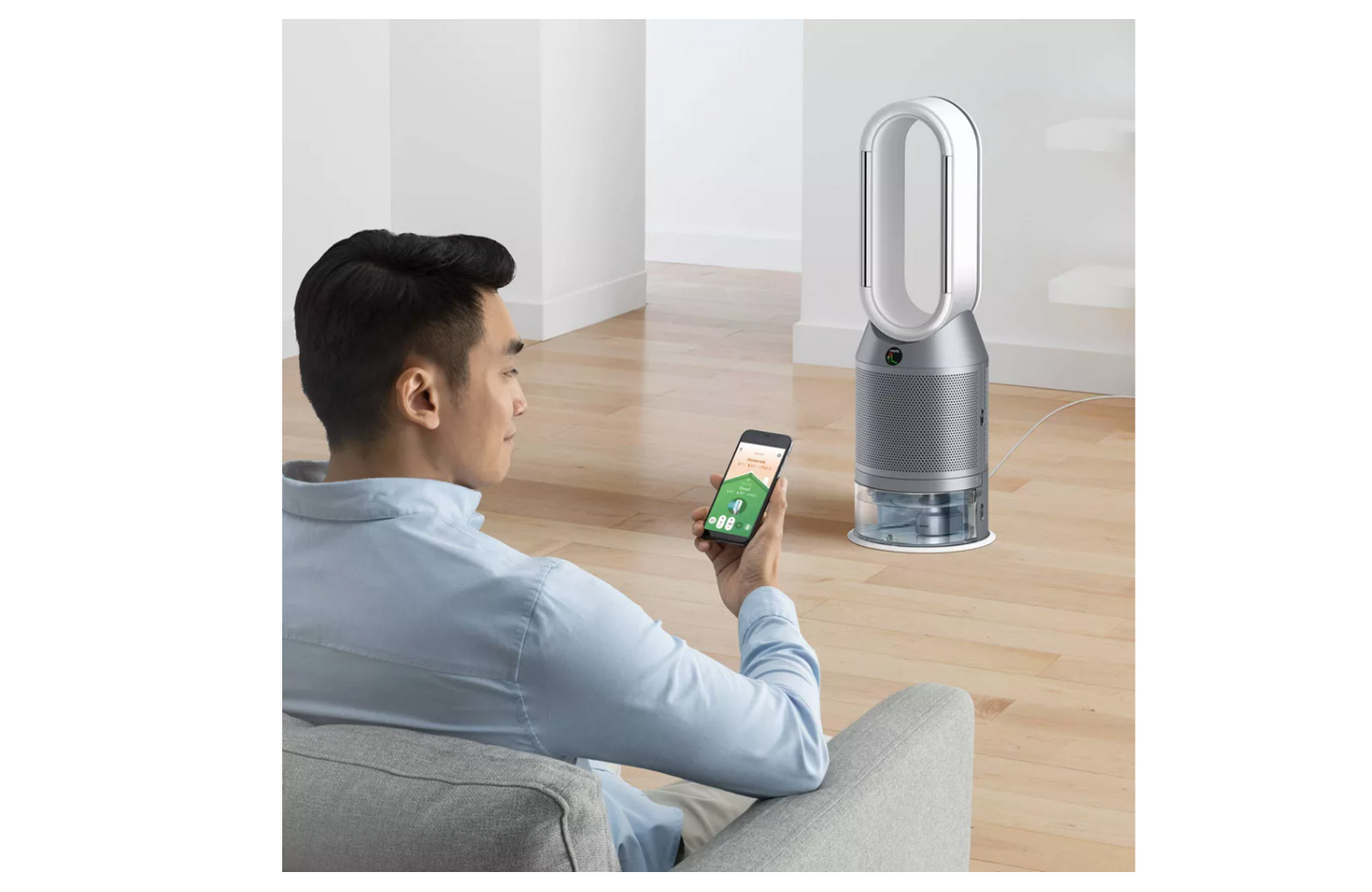 Dyson - Purifier Humidify + Cool PH03 - White/Silver