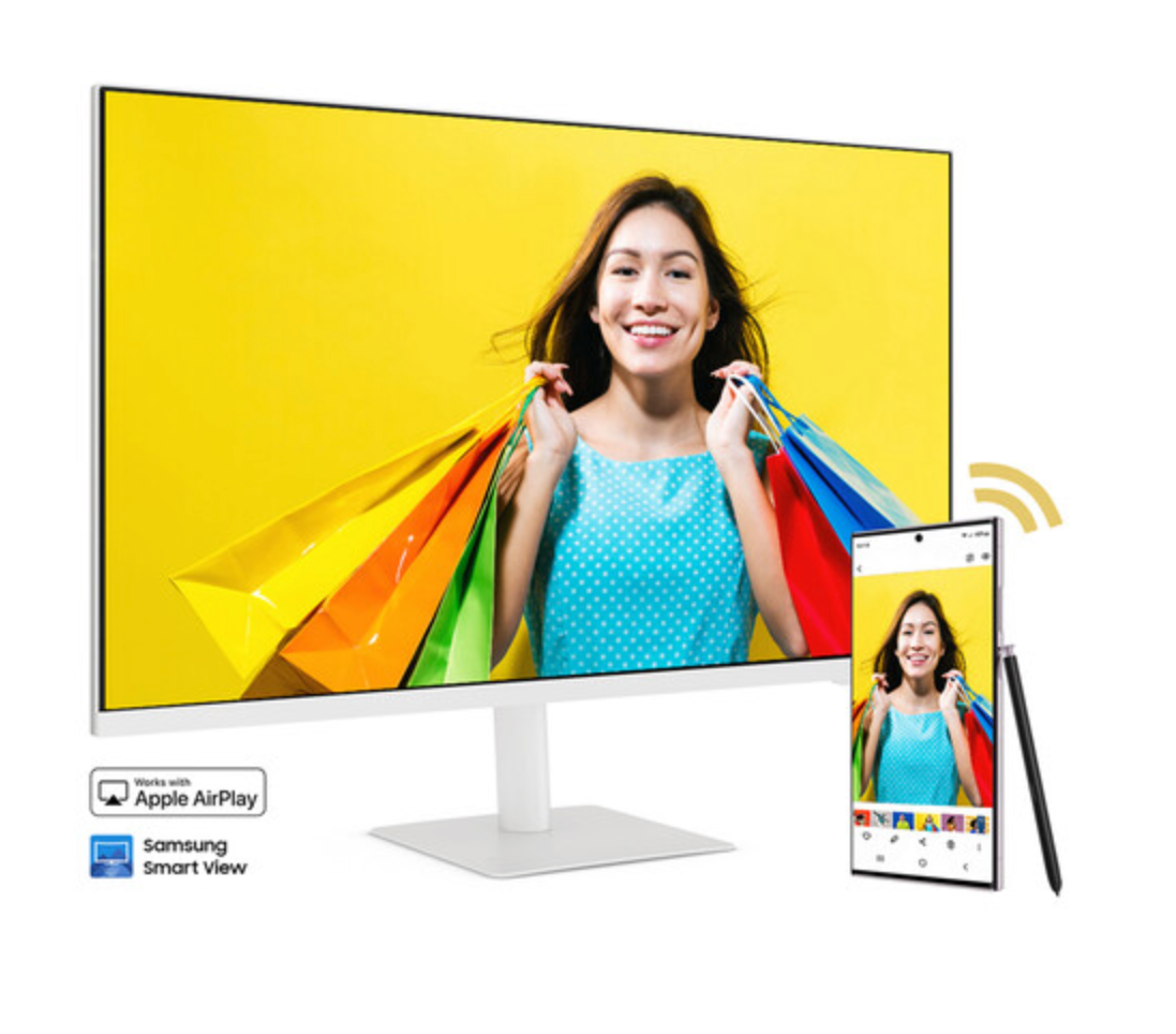 Samsung - M80C 32" Smart Tizen 4K UHD Monitor