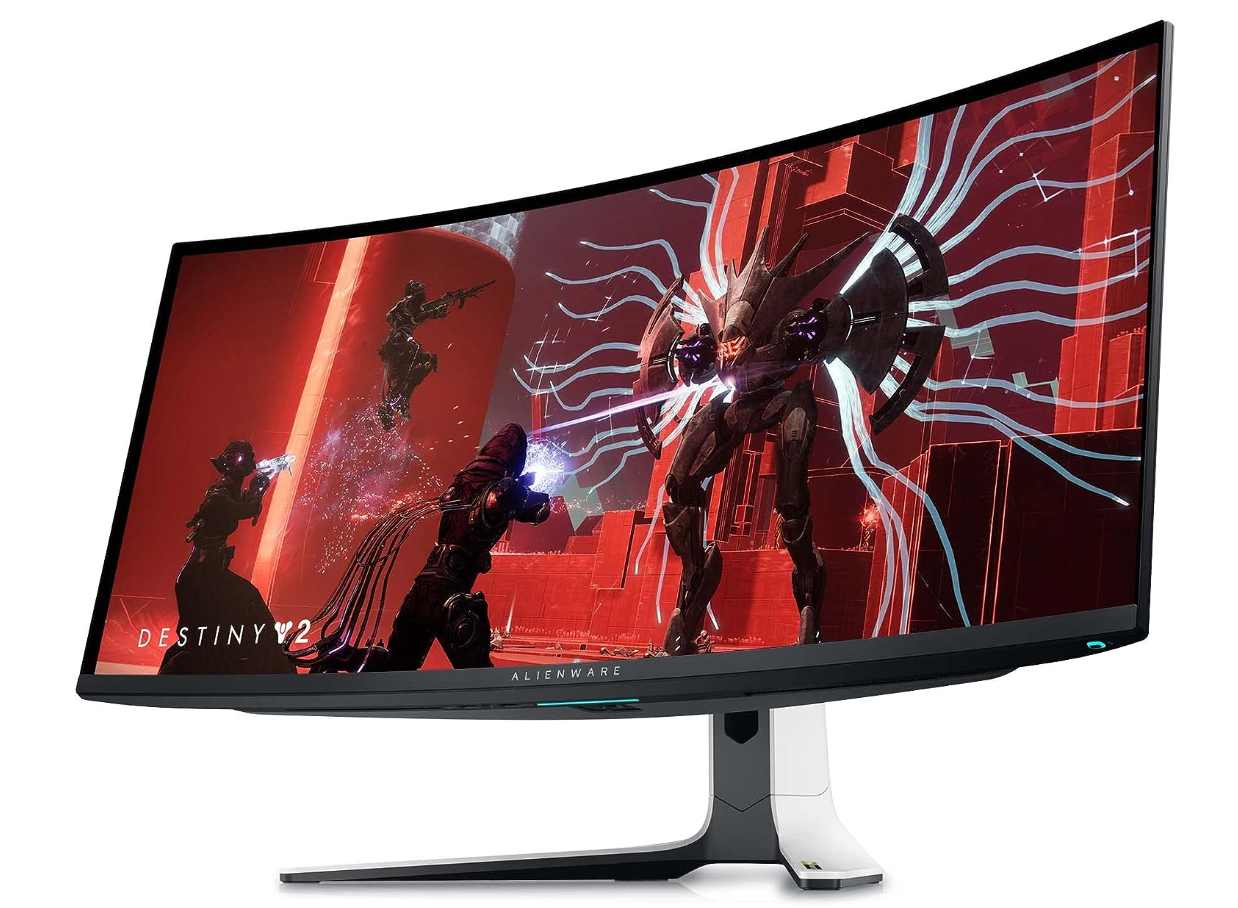 Alienware - 34" Quantum Dot OLED Curved Ultrawide Gaming Monitor