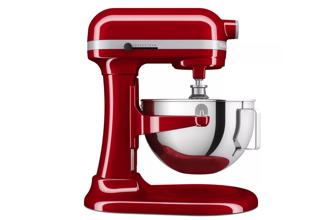 KitchenAid - 5.5 Quart Bowl-Lift Stand Mixer - Empire Red