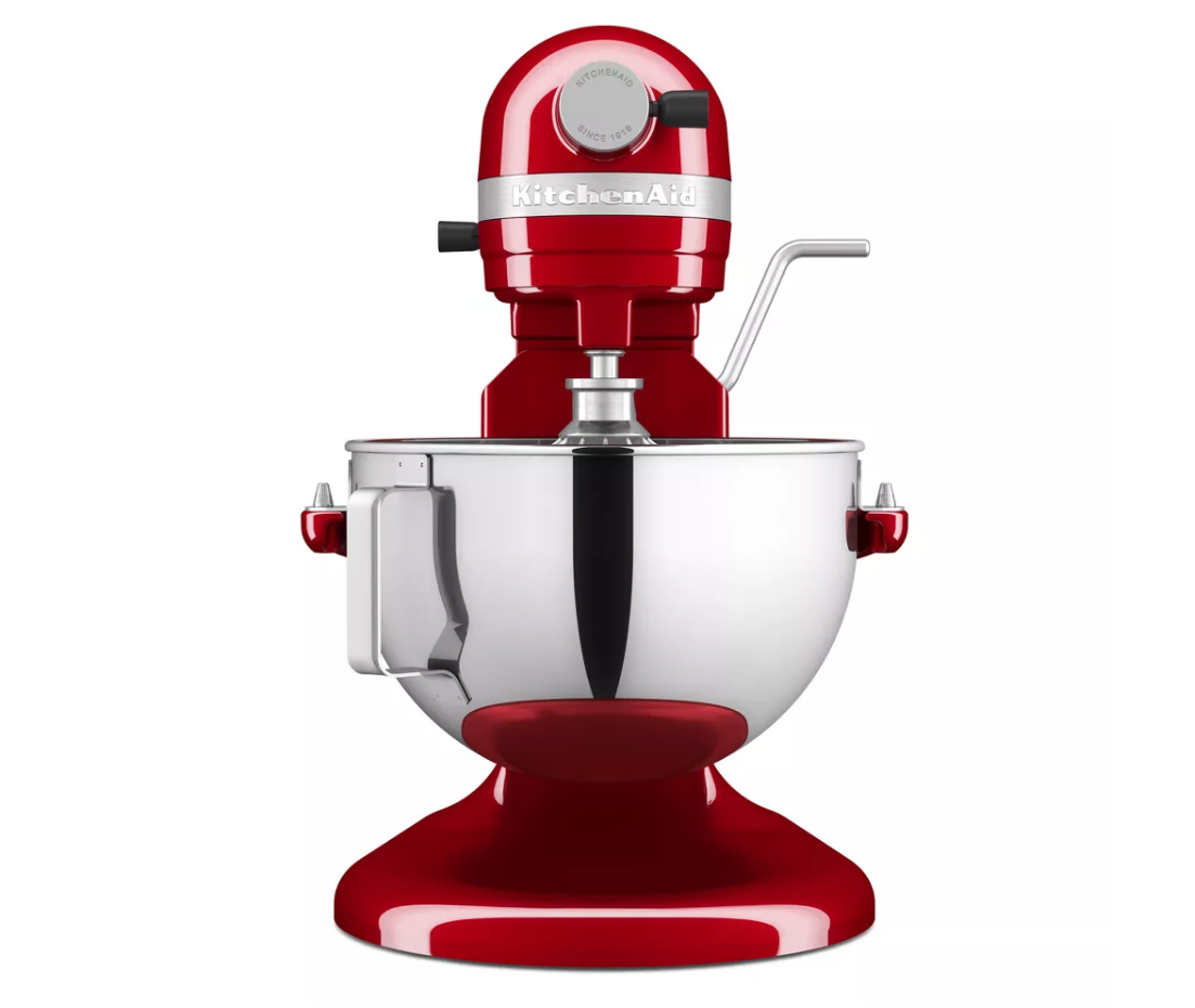 KitchenAid - 5.5 Quart Bowl-Lift Stand Mixer - Empire Red