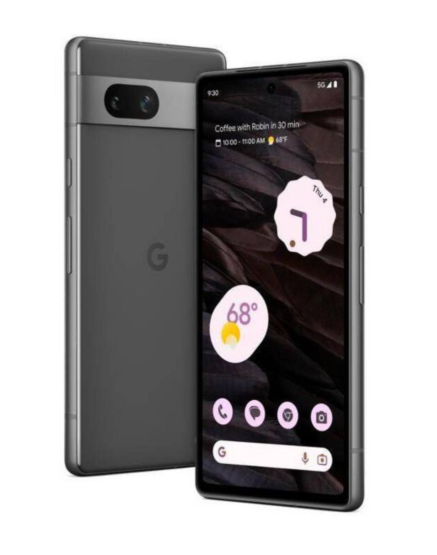 Google - Pixel 7a 5G 128GB (Unlocked) - Charcoal