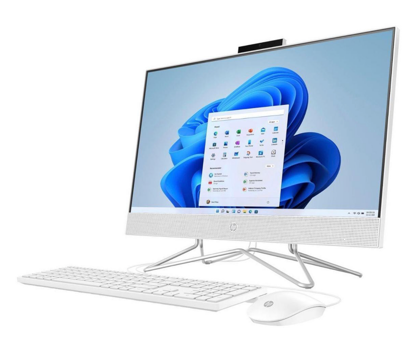 HP - 23.8" Full HD Touch-Screen All-in-One - Intel Core i5 - 8GB Memory - 512GB SSD - Snow White