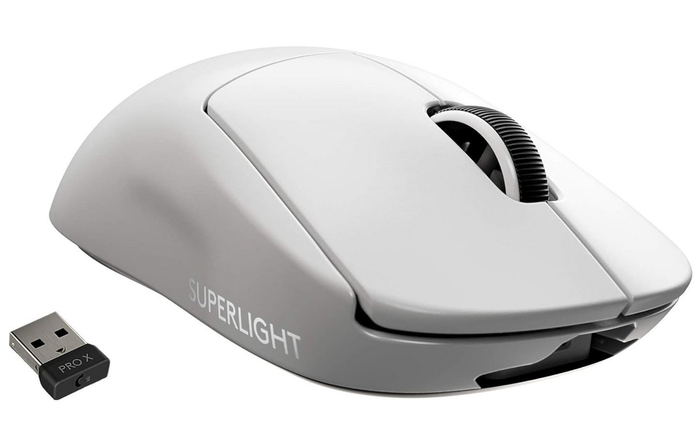 Logitech - PRO X SUPERLIGHT Lightweight Wireless Optical Gaming Mouse with HERO 25K Sensor - White